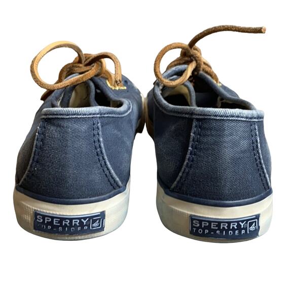 Sperry Seacoast Canvas Sneakers 5M - Picture 6 of 8
